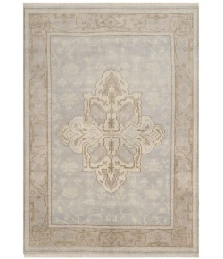 Safavieh Oushak Light Blue / Brown OSH233 8 ft. X 10 ft. Rectangle Rug