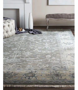 Safavieh Oushak Charcoal / Sandstone OSH235 3 ft. X 10 ft. Runner Rug
