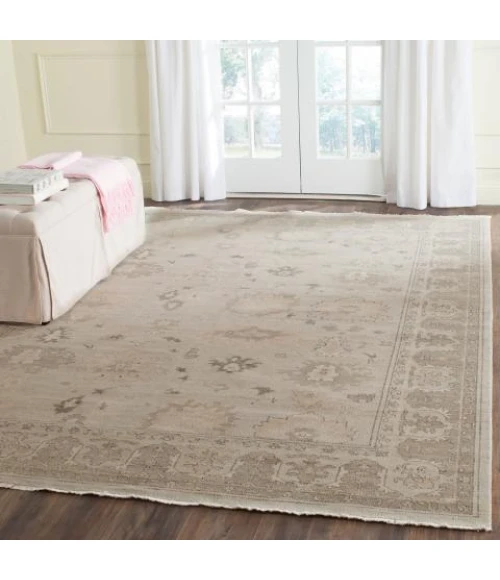 Safavieh Oushak Silver / Grey OSH889 9 ft. X 12 ft. Rectangle Rug
