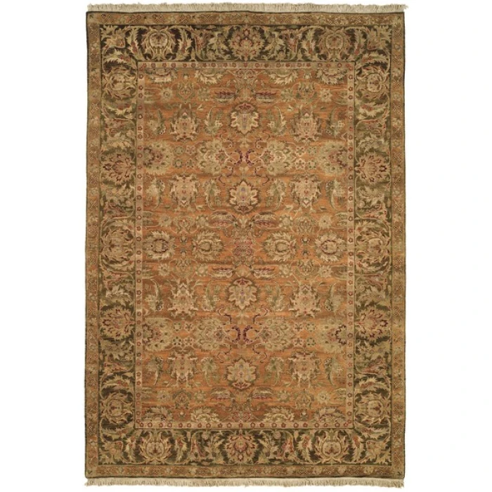 Safavieh Old World Gold / Green OW115 6 ft. X 9 ft. Rectangle Rug