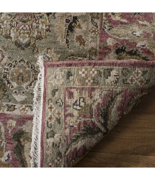 Safavieh Old World Light Green / Rust OW115 6 ft. X 9 ft. Rectangle Rug