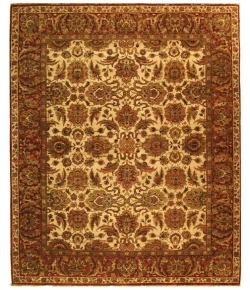 Safavieh Old World Ivory / Rust OW115 5 ft. X 8 ft. Rectangle Rug