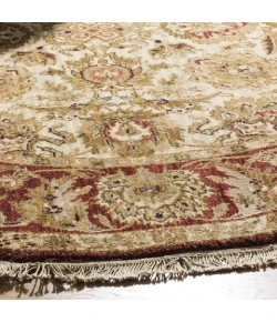 Safavieh Old World Ivory / Rust OW115 8 ft. X 8 ft. Round Rug