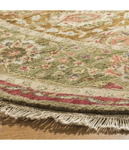Safavieh Old World Camel OW118 4 ft. X 4 ft. Round Rug