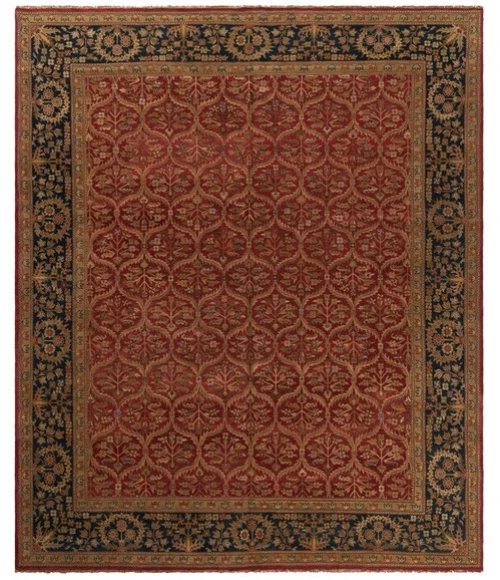 Safavieh Old World Red / Navy OW119 6 ft. X 9 ft. Rectangle Rug