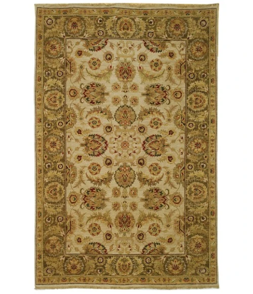 Safavieh Old World Ivory / Green OW129 8 ft. X 10 ft. Rectangle Rug