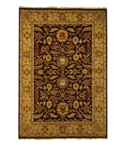 Safavieh Old World Red / Light Gold OW224 9 ft. X 12 ft. Rectangle Rug