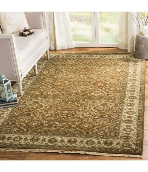 Safavieh Old World Brown / Beige OW299 4 ft. X 6 ft. Rectangle Rug