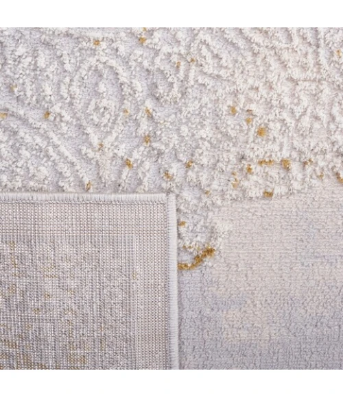 Safavieh Palma Beige / Light Grey PAM312 2 ft. 2 in. X 9 ft. Runner Rug