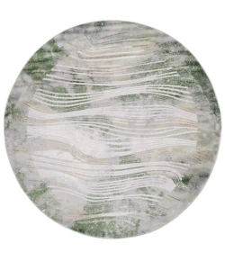 Safavieh Palma Beige / Green PAM316 6 ft. 7 in. X 6 ft. 7 in. Round Rug