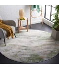 Safavieh Palma Beige / Green PAM316 6 ft. 7 in. X 6 ft. 7 in. Round Rug
