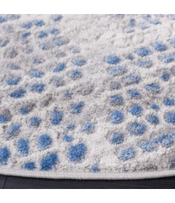 Safavieh Palma Beige / Blue PAM318 6 ft. 7 in. X 6 ft. 7 in. Round Rug