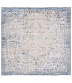 Safavieh Palma Beige / Blue PAM322 6 ft. 7 in. X 6 ft. 7 in. Square Rug