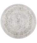 Safavieh Palma Beige / Green PAM326 8 ft. X 8 ft. Round Rug