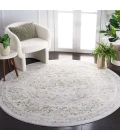 Safavieh Palma Beige / Green PAM326 8 ft. X 8 ft. Round Rug