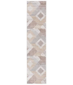 Safavieh Palma Beige / Light Grey PAM328 2 ft. 2 in. X 9 ft. Runner Rug