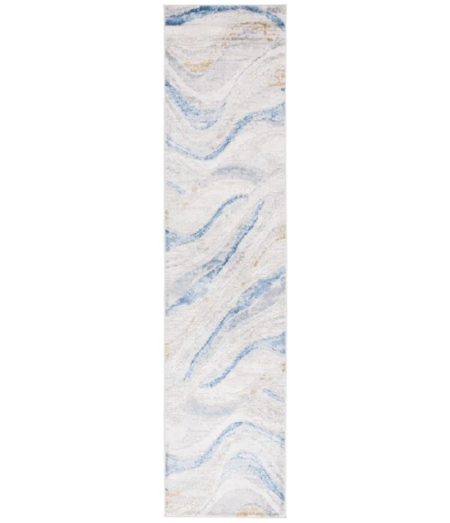 Safavieh Palma Beige / Light Blue PAM334 2 ft. 2 in. X 9 ft. Runner Rug