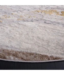 Safavieh Palma Beige / Brown PAM334 6 ft. 7 in. X 6 ft. 7 in. Round Rug