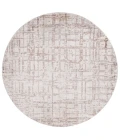 Safavieh Palma Beige / Brown PAM336 6 ft. 7 in. X 6 ft. 7 in. Round Rug