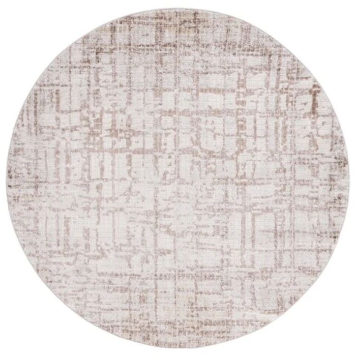 Safavieh Palma Beige / Brown PAM336 6 ft. 7 in. X 6 ft. 7 in. Round Rug