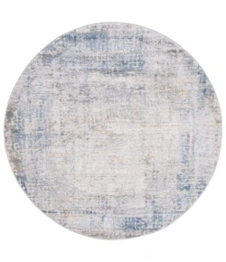 Safavieh Palma Beige / Light Blue PAM338 6 ft. 7 in. X 6 ft. 7 in. Round Rug