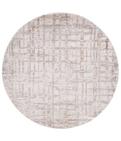 Safavieh Palma Beige / Brown PAM340 6 ft. 7 in. X 6 ft. 7 in. Round Rug