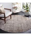 Safavieh Palma Beige / Brown PAM340 6 ft. 7 in. X 6 ft. 7 in. Round Rug
