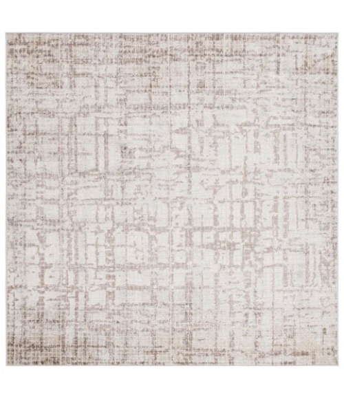 Safavieh Palma Beige / Brown PAM340 6 ft. 7 in. X 6 ft. 7 in. Square Rug