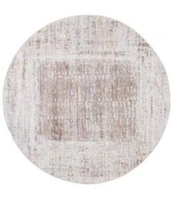 Safavieh Palma Beige / Brown PAM344 6 ft. 7 in. X 6 ft. 7 in. Round Rug
