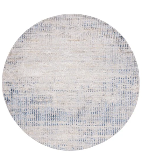 Safavieh Palma Beige / Light Blue PAM346 6 ft. 7 in. X 6 ft. 7 in. Round Rug