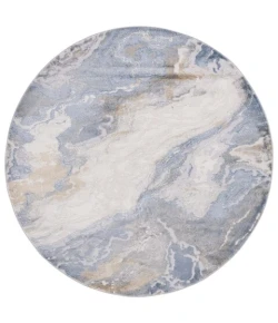 Safavieh Palma Beige / Light Blue PAM348 6 ft. 7 in. X 6 ft. 7 in. Round Rug