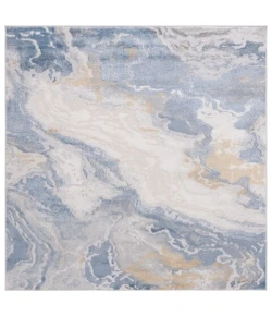 Safavieh Palma Beige / Light Blue PAM348 6 ft. 7 in. X 6 ft. 7 in. Square Rug