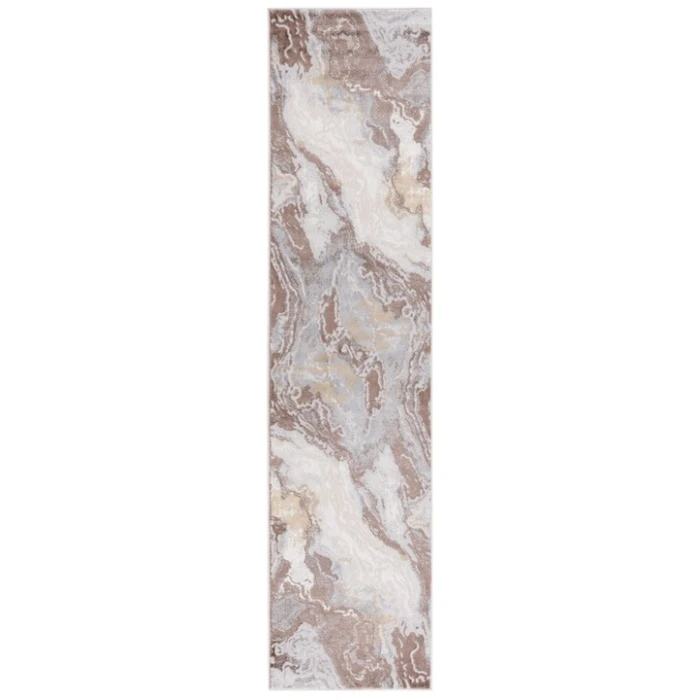 Safavieh Palma Beige / Brown PAM348 2 ft. 2 in. X 9 ft. Runner Rug