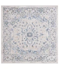 Safavieh Palma Beige / Light Blue PAM354 6 ft. 7 in. X 6 ft. 7 in. Square Rug