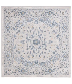 Safavieh Palma Beige / Light Blue PAM354 6 ft. 7 in. X 6 ft. 7 in. Square Rug
