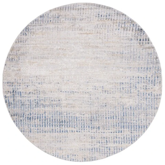 Safavieh Palma Beige / Blue PAM356 6 ft. 7 in. X 6 ft. 7 in. Round Rug