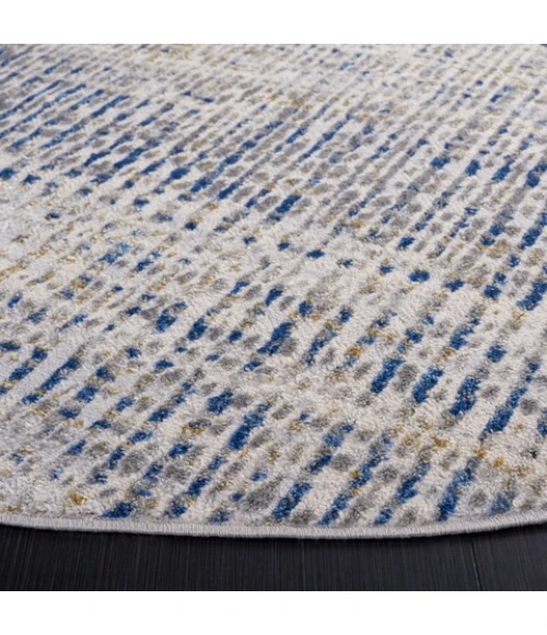 Safavieh Palma Beige / Blue PAM356 6 ft. 7 in. X 6 ft. 7 in. Round Rug