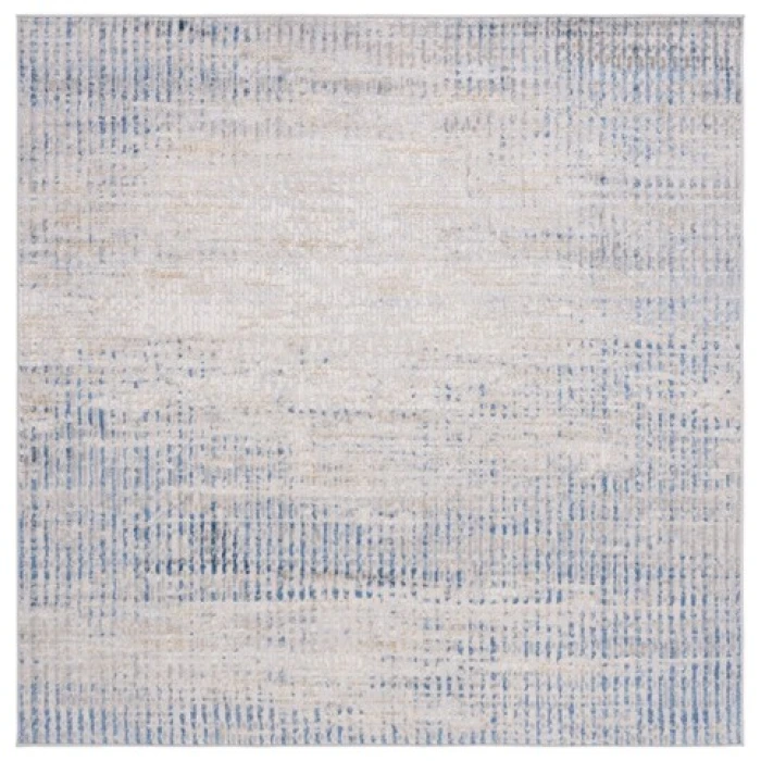 Safavieh Palma Beige / Blue PAM356 6 ft. 7 in. X 6 ft. 7 in. Square Rug
