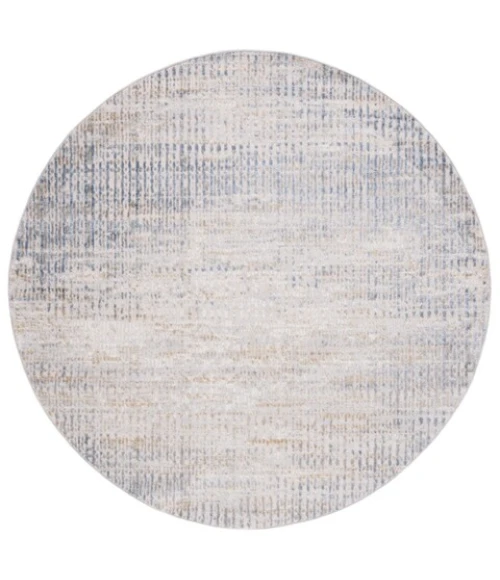 Safavieh Palma Beige / Light Blue PAM356 6 ft. 7 in. X 6 ft. 7 in. Round Rug