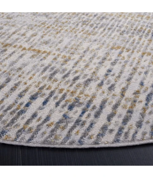 Safavieh Palma Beige / Light Blue PAM356 6 ft. 7 in. X 6 ft. 7 in. Round Rug