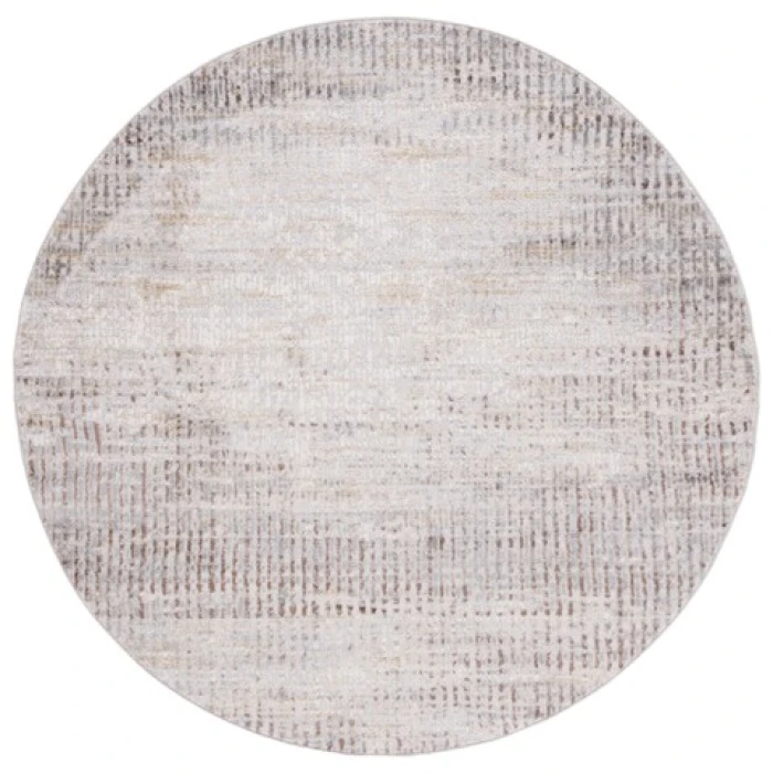 Safavieh Palma Beige / Brown PAM356 6 ft. 7 in. X 6 ft. 7 in. Round Rug