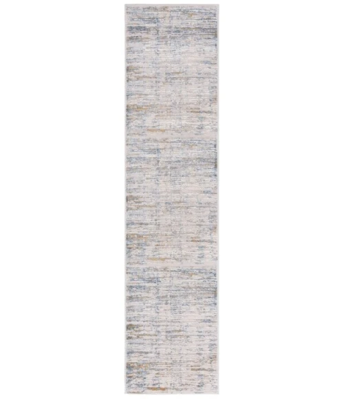 Safavieh Palma Grey / Blue PAM360 2 ft. 2 in. X 9 ft. Runner Rug