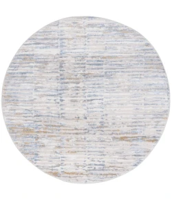 Safavieh Palma Grey / Blue PAM360 6 ft. 7 in. X 6 ft. 7 in. Round Rug