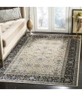 Safavieh Persian Garden Ivory / Navy PEG606 8 ft. X 10 ft. 2 in. Rectangle Rug