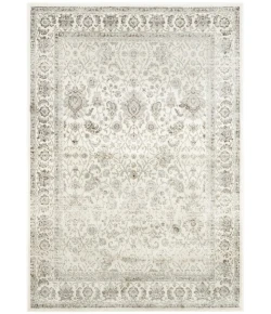 Safavieh Persian Garden Ivory / Silver PEG607 4 ft. X 5 ft. 3 in. Rectangle Rug