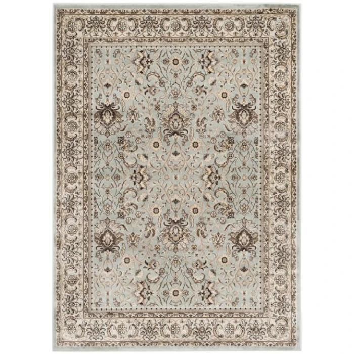 Safavieh Persian Garden Light Blue / Ivory PEG607 4 ft. X 5 ft. 3 in. Rectangle Rug