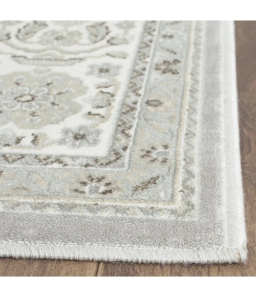 Safavieh Persian Garden Silver / Ivory PEG609 6 ft. 7 in. X 9 ft. 6 in. Rectangle Rug