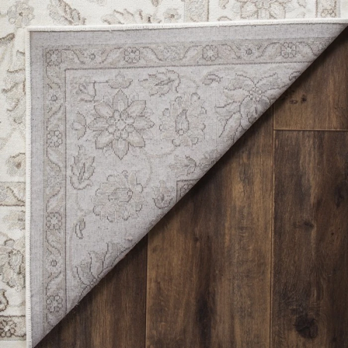 Safavieh Persian Garden Silver / Cream PEG610 5 ft. 3 in. X 7 ft. 3 in. Rectangle Rug