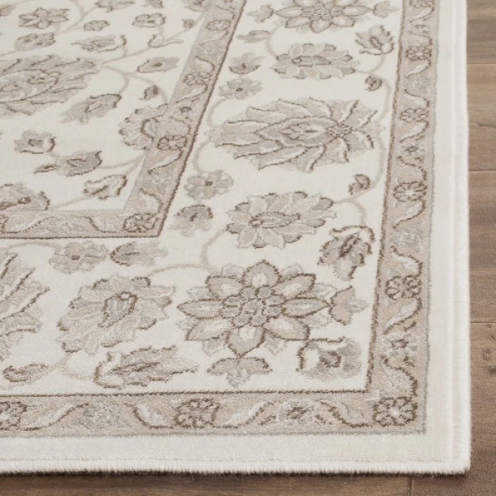 Safavieh Persian Garden Silver / Cream PEG610 5 ft. 3 in. X 7 ft. 3 in. Rectangle Rug