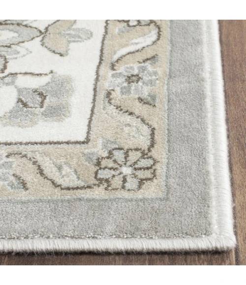 Safavieh Persian Garden Silver / Ivory PEG610 8 ft. X 10 ft. 2 in. Rectangle Rug